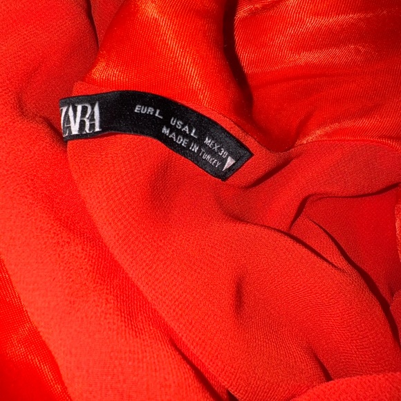 Zara Satin Short Dress - Picture 4 of 4